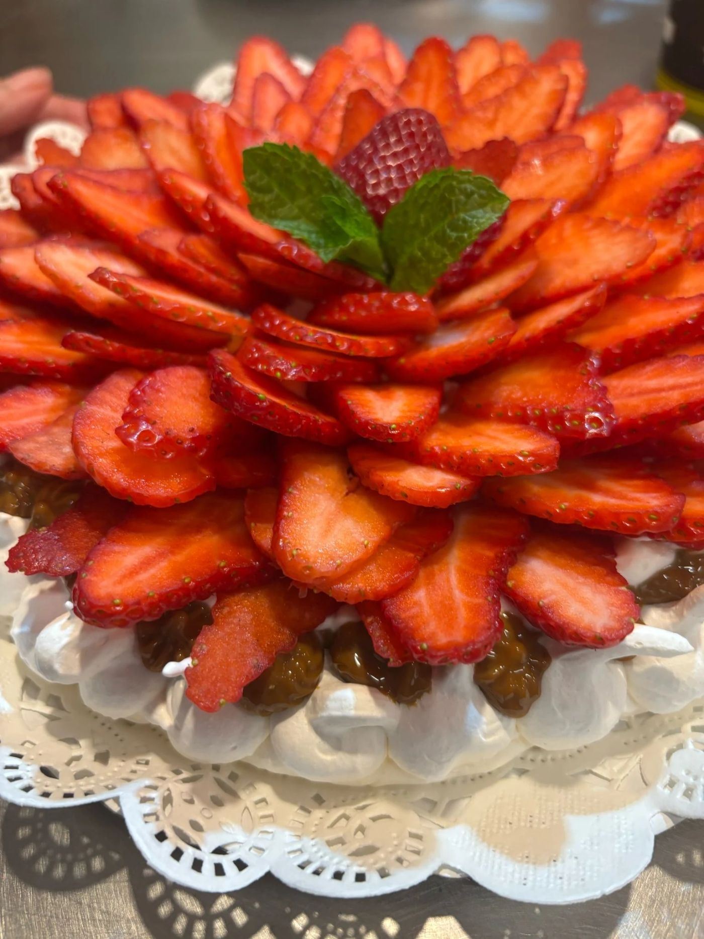 Pavlova de Fresas
